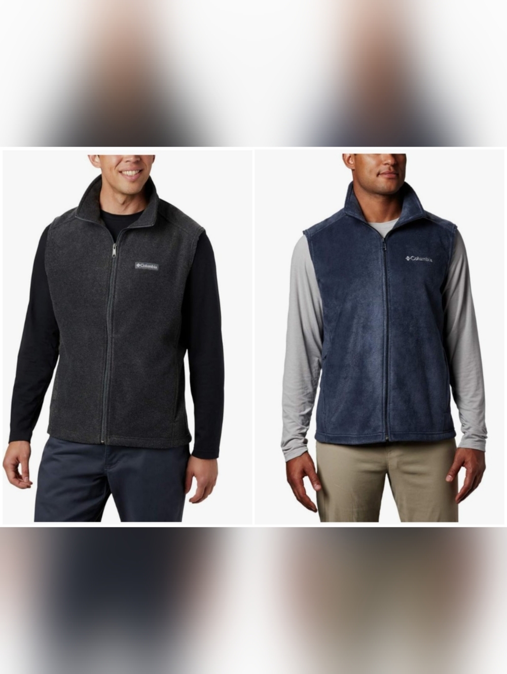 ‼️SAVE $50+‼️2 Columbia Men's Steens Mountain Vest Bundle Men's Medium
